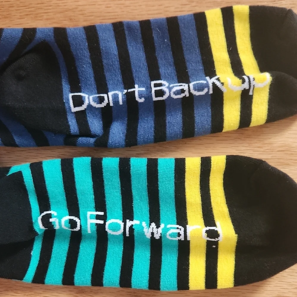 Vibrant Colorful Striped Casual Socks